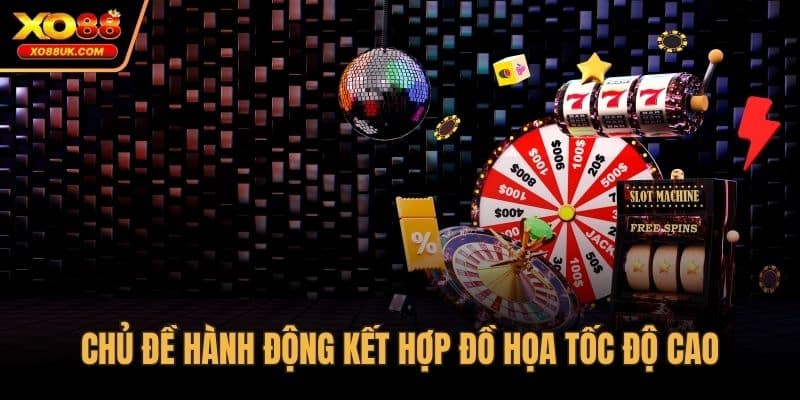 Chủ đề hành động kết hợp đồ họa tốc độ cao