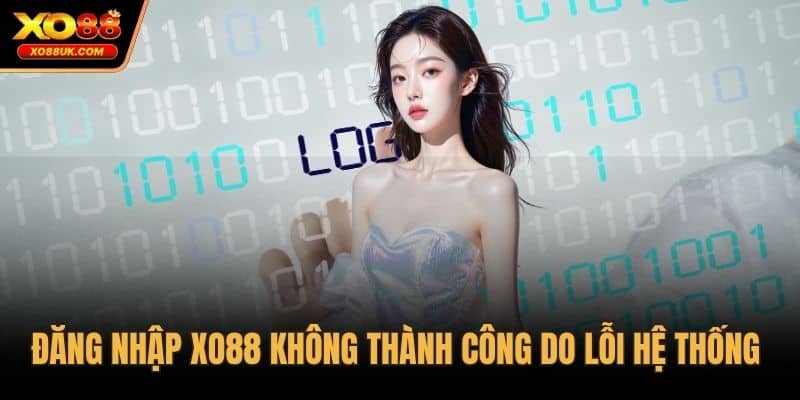 Đăng nhập XO88 không thành công do lỗi hệ thống