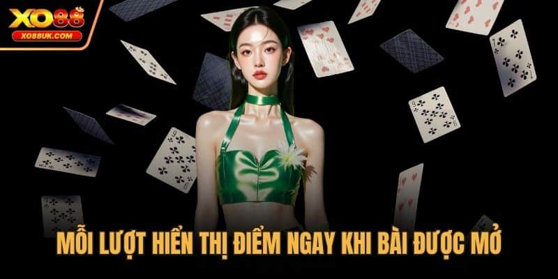 Mỗi lượt hiển thị điểm ngay khi bài được mở